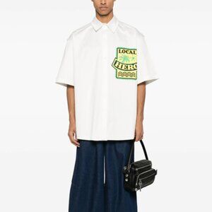 BNWT SS25 MARTINE ROSE LOCAL HERO SHIRT M